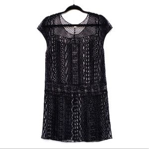 Ella Moss Crochet Knit Tunic Top / Swim Coverup